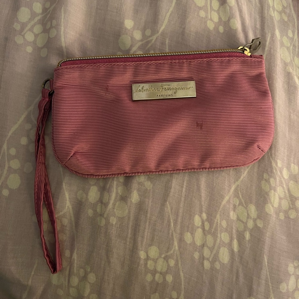 Salvatore Ferragamo wristlet